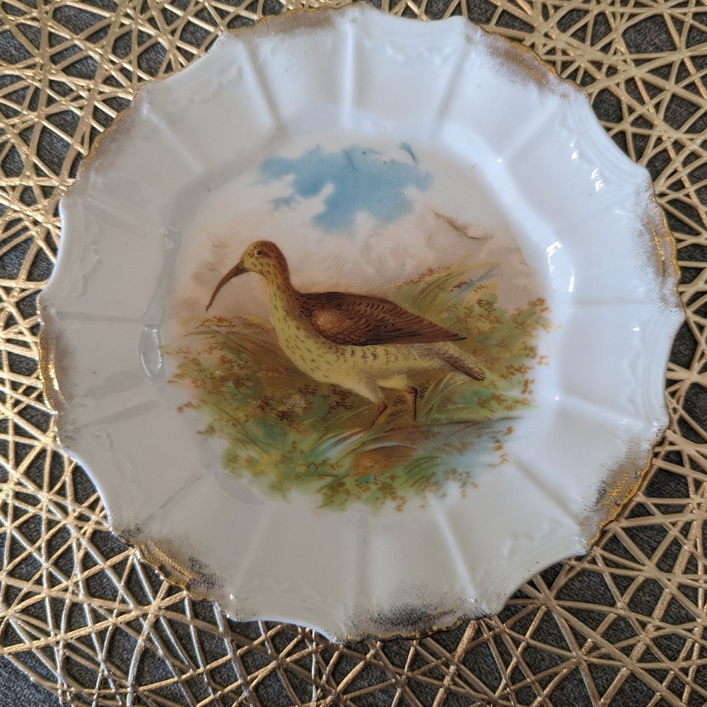 Thanksgiving Game Bird Plates
